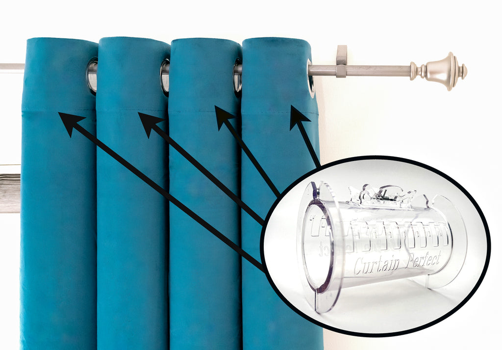 Easy Clip-On! Curtain Spacers