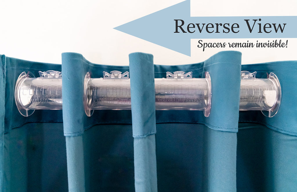 Easy Clip-On! Curtain Spacers