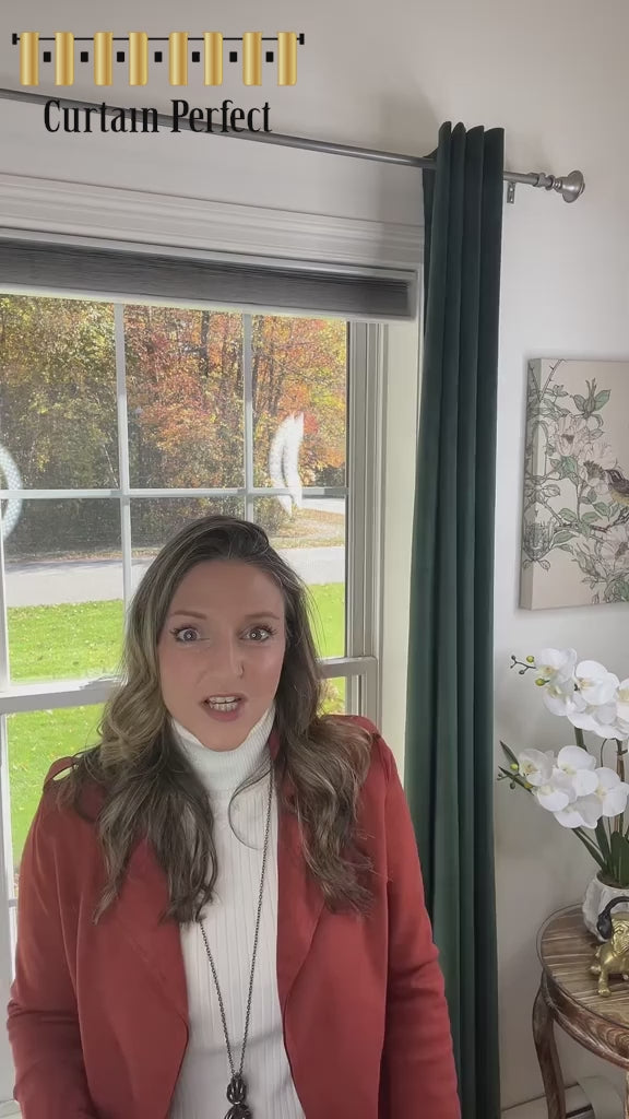 Easy Clip-On! Curtain Spacers